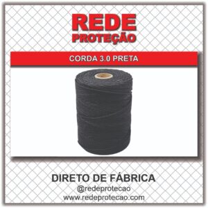 ROLO CORDA PRETA