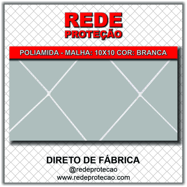 REDE 10X10 BRANCA
