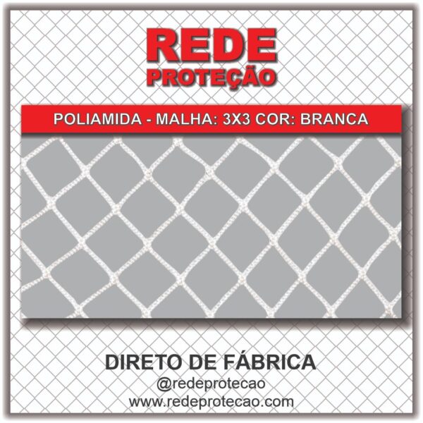 REDE 3X3 BRANCA