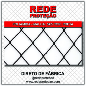 REDE 5X5 PRETA